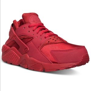 NIKE HUARACHE Sneakers all Red!